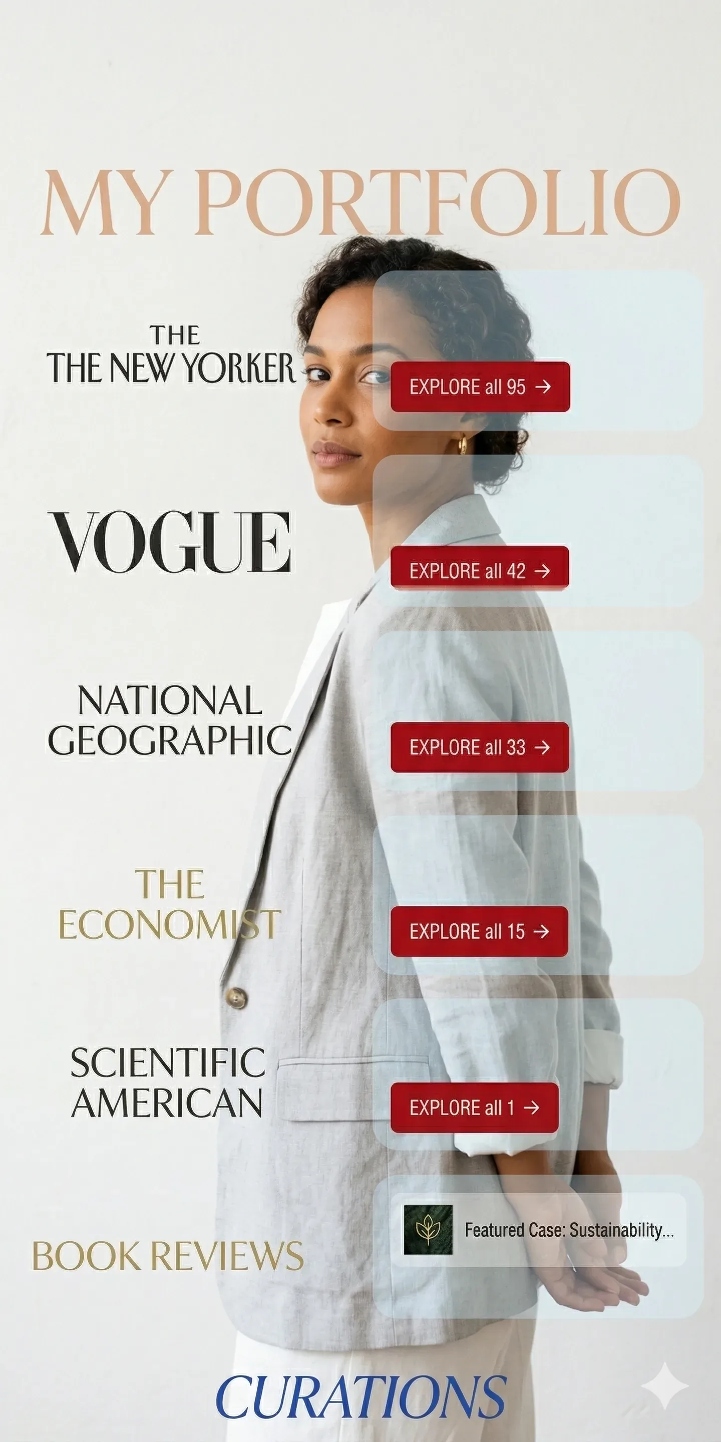 Marketing template — directory style